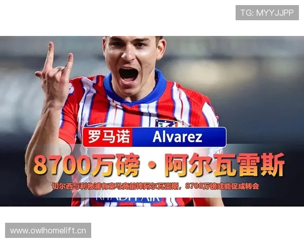 切尔西领跑争夺阿尔瓦雷斯前锋